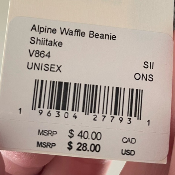 Vuori Alpine Waffle Beanie - Picture 2 of 2